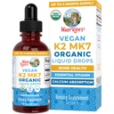 MaryRuth Organics USDA Organic Vitamin K2 MCT Liquid Drops for Adults & Kids 