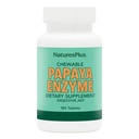 Natures Plus Papaya Enzyme - 6 mg Papain - All Natural Digestive Aid Supplement, Bevat Amylase & Protease - 180 Kauwtabletten (180 Servings)