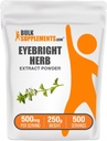 BulkSupplements.com Eyebright Extract Powder - Eyebright Extract - Herbal Supplement, Glutenvrij - 500mg per portie, 250g (8.8 oz) (pack van 1)