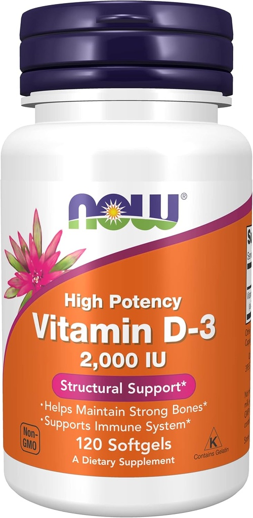 Vitamine D 2000 IE 120 softgels