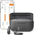 Alpha Pro hoortoestellen, Bluetooth otc-hoortoestellen voor ouderen volwassenen, Slimme oplaadbare hoortoestellen met AI-geluidsannulering, Bluetooth enabled & App Control hoortoestellen, comfortabele fit