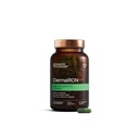 Derma-Iron Supplement voor vrouwen en mannen - IJzeren bloed bouwer pillen voor haar en huid met collageen en natuurlijke vitamine C, laag ijzer en ferritine, dunner haar, haaruitval ondersteuning