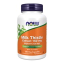 NU Foods Supplementen, Silymarin Milk Thistle Extract 150 mg met Kurkuma, Ondersteunt de leverfunctie*, 120 Veg Capsules