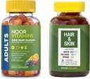 Noor Vitaminen Adult Gummy Bundle - Halal Vitaminen Supplementen - 2 Fleswaarde