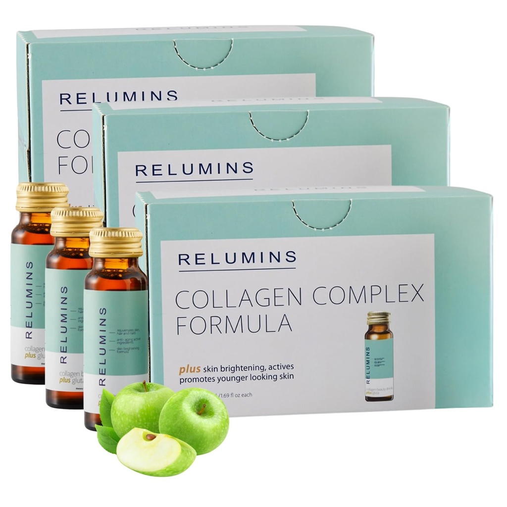 Relumins Advanced Collageen Beauty Drink met Glutathion, Hyaluronzuur & Antioxidanten 
