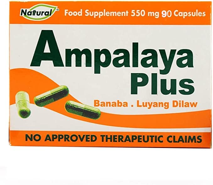 WUMONIMPALaya Plus 550mg 90 Capsules met Banaba, Kurkuma gember en Bittermeloen van Ambalaya Plus
