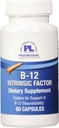 Progressieve Labs B-12 Intrinsieke Factor Supplement, 60 Tellen