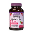 BlueBonnet Nutrition EarthSweet Melatonine 10 mg Snelwerkende Snel Oplossen Nachtrust en Rustige Slaapondersteuning - Slaaphulp - Glutenvrij, Veganistisch - Raspberry Flavor - 120 Kauwbare tabletten