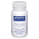 Pure Encapsulaties Foliumzuur Hypoallergeen Dieetsupplement 60 Capsules