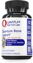 Quantum Nutrition Labs Quantum Bone Health - Bone Health Vitamins, Bone Strength Supplement for Women and Men, Organic Calcium Supplement with Fermented Vitamin K2, Bone Health Support - 90 Capsules