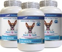 Hondenoog Supplement - Honden Eye Health Formule - Advanced Eye Support Complex - VETS Aanbevolen - astaxanthine voor honden, Natuurlijke Eye Health Vitaminen met bosbeszeaxanthine Luteïne 3 Bot 180 Tabs
