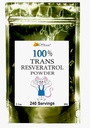 100% Pure Trans Resveratrol Poeder 240 Serves 2.1 oz (60 Gram) 250mg Per portie