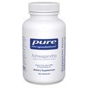 Pure Encapsulations Ashwagandha - 500 mg Ashwagandha Extract - Metabolisme en stress Ondersteuning - Immuunondersteuning - GGO-vrij & veganistisch - 120 capsules