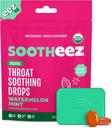 Sootheez biologische Throat kalmerende druppels voor volwassenen, watermeloenmunt, 25 graaf, navulbare, grote proeverij druppels die Sooth Sore Throats