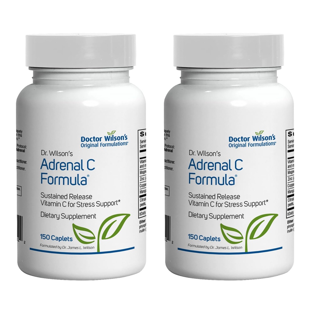 Originele Formuleringen van Doctor Wilson 2-pack adrenal C Formule 150 caplets