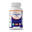 Vitamatic Vlaszaadolie 1200 mg 