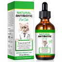 Cat Antibiotica, Antibiotica voor katten, Natuurlijke Cat Antibiotica Multivitamine Kruidensupplementen 60ml
