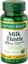 Nature's Bounty Milk Thistle, Herbal Health Supplement, Ondersteunt Lever Gezondheid, 175mg, 100 Softgels