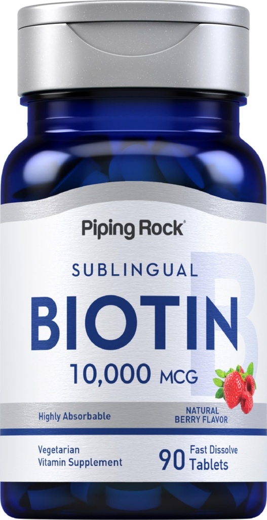 Piping Rock Biotin 10000mcg Fast request Tablets 