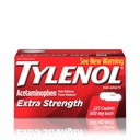 Tylenol Extra sterkte Capletten met 500 mg acetaat, pijnstiller en koortsreducer, 225 st.