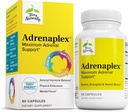 Terry Naturally Adrenaplex - Adrenal Gland Functie Supplement - Glandular Ondersteuning Supplement met Vitaminen C & B6 - Dieetsupplement ter ondersteuning van gezonde adrenal functie - 60 capsules