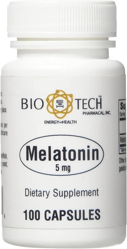 Bio-Tech Pharmacal Melatonine (5 mg, 100 capsules)