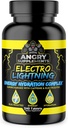 Angry Supplementen Electro Lightning Energy Hydration Complex Electrolyte Tablets - Hydrate met Calcium, Magnesium, Natrium, Kalium & Cafeïne Pillen (240ct, 120 Day Supply)