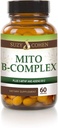Suzy Cohen, Mito B Complex Dieetsupplement, 5-MTHF, Adeno B12, Methylatie Ondersteuning, Ondersteunt Gezond Zenuwstelsel, Boost Energie, Vitamine B, 60 Servers