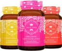 True Veda Menopause Bundle USDA Organic | Multi-Award-Winning | Organic Moringa | Organic Holy Basil with Vitamin B6 | Organic MenoHarmony Capsules