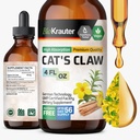 BIO KRAUTER Kattenklauw Tinctuur - Liquid Cats Claw Herb for Immune Support - Alcohol & Sugar Free - Vegan Drops 4 Fl.Oz.