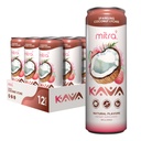 MITRA-9 Botanische dranken - Kokos Lychee Sparkling Kava Drink met Kava wortelextract - Mood Enhancer - Planten gebaseerd - bevordert natuurlijke rust en helderheid (12 Fl. Oz) (12)