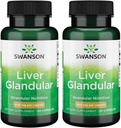 Swanson Lever Glandular 500 Milligram 60 capsules (2 verpakkingen)