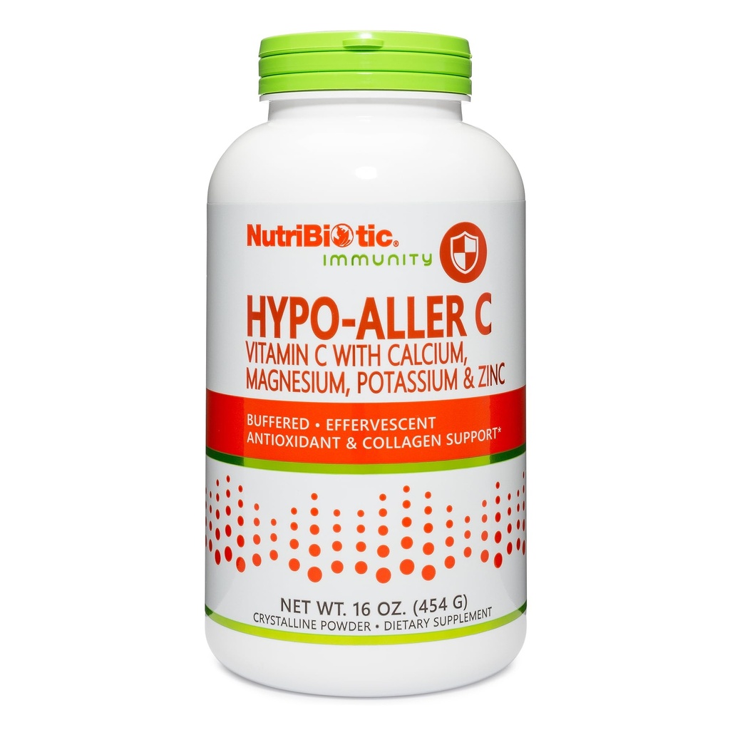 NutriBiotic - Hypo-Aller C Poeder Vitamine C & Minerals, 16 Oz 