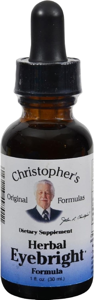 Christopher's Original Formules Herbal Eyebright, 1 fl oz - Natural Eye Wellness