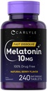 Carlyle Melatonine 10mg Fast request Tablets 
