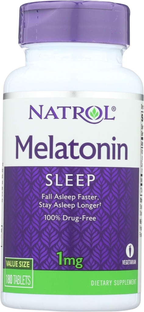 Natrol 1mg Melatonine tabletten
