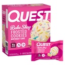Quest Nutrition Frosted Proteine Cookies, Birthday Cake, <1g Sugar, 5g Proteïne, 1g Net Carbs, Glutenvrij, 8 Cookies