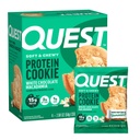 Quest Nutrition White Chocolate Macadamia Proteïne Cookie, 15g Proteïne, 1g Suiker, 2g Net Carbs, Keto Vriendelijk, Hoog Proteïne, Lage Carb; 4 Tellen