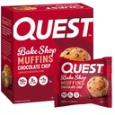 Quest Nutrition Chocolate Chip Muffin, 10g Proteïne, 2g Net Carb, Minder dan 1g Suiker, Proteïne Snack, 4 Tellen