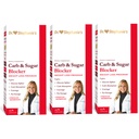 Dr. Stephanie's Mealtime Carb & Sugar Blocker - Reduce Digeted Carbs, Sugars, & Calories, Stimilant-Free (3 Pack)