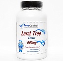 Larch Tree Extract 900mg Arabinogalactan (AG) // 90 Capsules // Pure // by PureControl Supplements