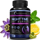Night Time Fat Burner - gewichtsverlies Dieet pillen met Magnesium Melatonine CLA L-Carnitine die werken bij de nacht, Appetite Suppressant, Carb Blocker, Nachtelijke Metabolisme Booster voor vrouwen en mannen 60 Caps.