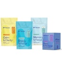 Neuro Day to Night Brain Support Bundle - Energy & Focus Gum, Memory & Focus Gum (Peppermint, 90 tellingen), Sleep & Recharge Mints (Mixed Berry, 72 tellingen), Calm & Clarity Mints (Honey Lemon, 90 tellingen)