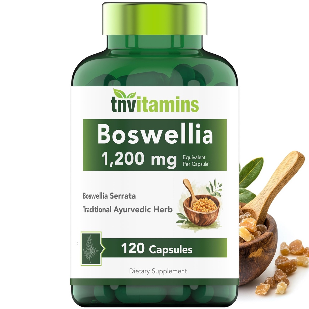 tnvitaminen Boswellia Extract Capsules, 120 Telling 
