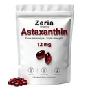 Astaxanthine 12mg, natuurlijke astaxanthinesupplementen Algen 120 Softgels (1 zak)