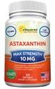 aSquared Nutrition Astaxanthine Supplement - Natuurlijke Astaxanthine Pillen van Hematococcus Pluvialis Extract voor pure energie - Max Strength 10mg - 120 Softgels