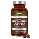 Igennus Vegan Astaxanthine 4mg Complex with Lutein and Zeaxanthine, 90 Small Softgels, from 42 mg Astapure, Natural Algen Antioxidant for Eyes, Skin & Joints, Non-GMO, H. Pluvialis