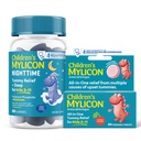 MYLICON Tummy Relief voor Kids Bundle, Daytime Tummy Relief Tablets + Nacht Gummies met Melatonine