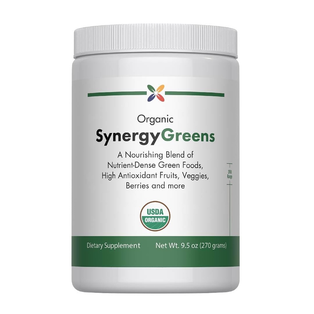 Stop nu met verouderen - Biologische Groenen Poeder Superfood Supplement Blend Mix - 9.5oz - Natuurlijk smaakt