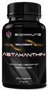 BioImmune Triple Strength AstaQuilTM Astaxanthine 12mg Enhanced Absorptie, 60 Softgels w/Organic Coconut Oil. Krachtige Antioxidant voor oog, gewrichts- en hartgezondheid.